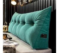 Cuscino per testiera letto king size, cuscino per letto singolo e matrimoniale, supporto lombare, cuscino da lettura per divano, 100 x 50 x 20 cm, comodo supporto per la schiena