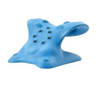 Cuscino per trazione cervicale, gobba del collo con punto di massaggio della parte superiore della schiena, cuscino portatile per massaggio cervicale, sollievo dalla tensione del collo, per uomini e