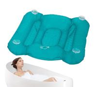 Cuscino Per Vasca Da Bagno - Tappetino Gonfiabile Per Massaggio Spa Con Supporto Ergonomico Per Tutto Il Corpo E Forti Ventose, Cuscino Da Bagno A Immersione Profonda Per Un Comfort Di Relax | Morbido