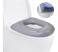 Cuscino per WC gonfiabile, comodo gonfiaggio ad aria per donne che viaggiano