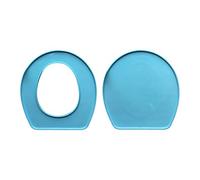 Cuscino per WC Stampo in resina epossidica Closestool per tappetino da sedile Strumenti di colata in silicone Stampi per colata in resina Stampi in silicone Grande