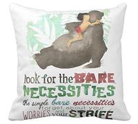 Cuscino Personalizzato 40X40 Meme Omaggio Il Libro della Giungla Mowgli - 2 - FIABA - Personaggio - Frase - Citazione - Quote - Fantasia - Arte - 1 - Idea Regalo