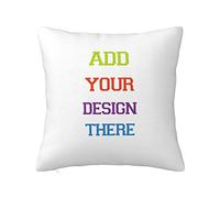 Cuscino Personalizzato Fronte-Retro con Foto e Scritte 65x65cm Stampa Fronte-Retro Idea Regalo Simpatica ed Originale per San Valentino, Compleanno Anniversari per Coppia, Fidanzato, Fidanzata