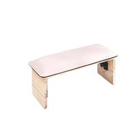 Cuscino poggiabraccia per manicure, 3 Folding PU Leather Nail Hand Rest Pillow Cushion Holder Stand Multicolor(Pink)