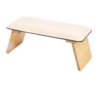 Cuscino poggiabraccia per manicure, Folding PU Leather Arm Rest Pillow For Nails, Multicolor, Multiple Sizes(Beige,10.5cm)