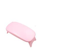 Cuscino poggiabraccia per manicure, Manicure Plastic Folding Hand Rest Pillow Multicolor Multiple Sizes(Pink-LARGE)