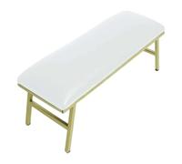 Cuscino poggiabraccia per manicure, Nail Arm Rest Desktop Support Cushion For Home Salon Beginners Technicians Multicolor(White)