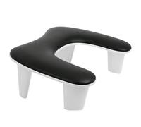 Cuscino poggiabraccia per manicure, Two-Hand Portable Arm Rest For Nails, Manicure Cushion With Tilt Design, PU, Multicolor(Black)