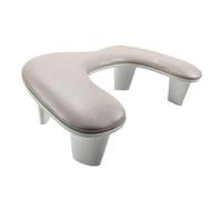 Cuscino poggiabraccia per manicure, U Shape Nail Arm Rest Stand Multicolor(Brown)