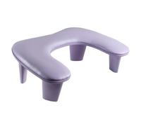 Cuscino poggiabraccia per manicure, U Shape Nail Arm Rest Stand Multicolor(Violet)