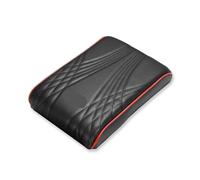 Cuscino Poggiabraccio Per Console Centrale Auto Con Vano Portaoggetti Per BYD Seagull V2L Dolphin Atto3 F3 E6 G3 I3 EA1 DMI Copri Bracciolo Auto(BYD-A-Red edge)