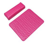 Cuscino Poggiamani per Manicure a Forma Cuore in PU | Supporto per Polso, Barriera Contro il Freddo, Pulizia Rapida, per Tavolo Manicure e Salone
