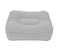 Cuscino poggiapiedi gonfiabile per viaggi aerei Cuscino di supporto per gambe portatile floccato in PVC multifunzionale Comodo poggiapiedi per voli lunghi in auto casa in ufficio