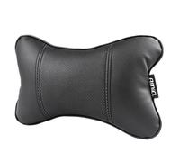 Cuscino poggiatesta auto AMIO ecopelle 17x24 nero crema