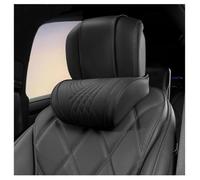 Cuscino Poggiatesta Auto per Ford Fiesta MK6 MK7 Mondeo MK3 MK4 MK5 | supporto ergonomico cervicale, schiuma memory foam traspirante, cinturino elastico regolabile, pelle traforata morbida