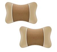 Cuscino Poggiatesta Auto per Ford Puma, Morbido Poggiatesta per la Guida Cuscini per Il Collo per Auto Accessori,Beige