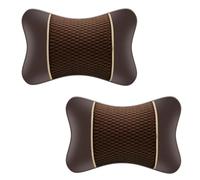 Cuscino Poggiatesta Auto per Ford Puma, Morbido Poggiatesta per la Guida Cuscini per Il Collo per Auto Accessori,Brown