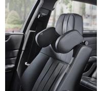 Cuscino poggiatesta per collo auto Cuscino per seggiolino auto Cuscino in memory foam Supporto telescopico per la testa laterale del sonno sulla colonna vertebrale cervicale per adulti Bambino Black F