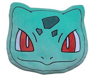 Cuscino Pokemon Bulbasaur Face 3D