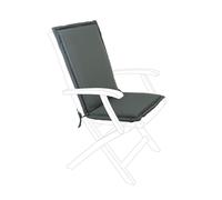 Cuscino Poly180 Antracite Schien Medio