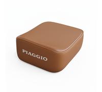 CUSCINO posteriore con scritta PIAGGIO per VESPA 50 SPECIAL R-L-N color cuoio
