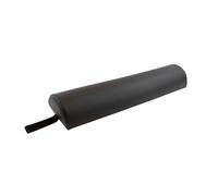 Cuscino Posturale Cilindrico per Massaggiatori e Fisioterapisti - Rivestimento in PU Nero