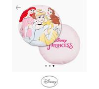 CUSCINO PRINCIPESSE DISNEY ARREDO SAGOMATO ROTONDO MOUSE VELOUR