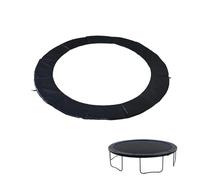Cuscino protettivo impermeabile per trampolino, copertura laterale di ricambio da 4,5 m, accessori durevoli per trampolino, imbottitura di sicurezza nera per una maggiore protezione e comfort