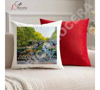 Cuscino Quadrato arredo Amsterdam panorama idea regalo souvenir
