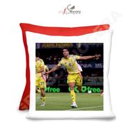 Cuscino Quadrato arredo Dusan Vlahovic Juventus idolo gol idolo idea regalo