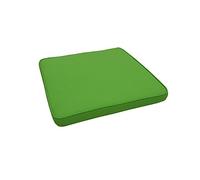Cuscino Quadrato in Poliestere Impermeabile e sfoderabile 40x40 cm per Sedia - Green