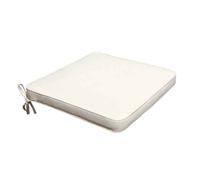 Cuscino quadrato in poliestere sfoderabile 50x45 cm per sedia