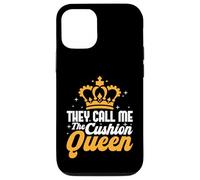 Cuscino Queen Crown Design Custodia per iPhone 12/12 Pro