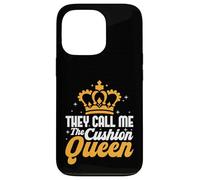 Cuscino Queen Crown Design Custodia per iPhone 13 Pro