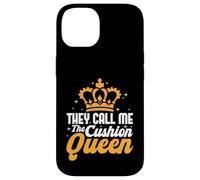 Cuscino Queen Crown Design Custodia per iPhone 14