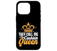 Cuscino Queen Crown Design Custodia per iPhone 16 Pro