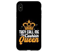 Cuscino Queen Crown Design Custodia per iPhone XS Max