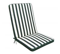 Cuscino Real Medio 90x40x4 cm in Poliestere Verde