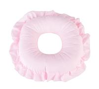 Cuscino relax per il viso in poliestere, cuscino cavo per SPA, salone di massaggi, riposo e sonnellino. (Rosea)