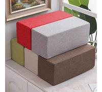 Cuscino rettangolare per bracciolo del divano, morbido cuscino per testiera del letto, rimovibile e lavabile, cuscino per cuscino per cuscino per riempire le fessure del letto (15 x 15 x 40 cm, grigio