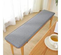 Cuscino rettangolare per panca da esterno, antiscivolo, comodo, per sdraio da giardino e finestre a golfo, ideale per rilassarsi e decorare il patio, resistente alle intemperie, design elegante