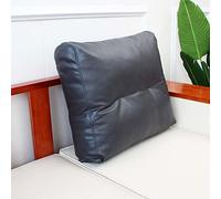 Cuscino rettangolare per schienale in pelle di lusso con supporto lombare per schienale grande, spessore 20 cm, cuscino per schienale per divano letto, cuscino per testiera da comodino