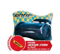 Cuscino Rettangolare porta tablet smartphone di sicurezza 10 pollici Cars 3 Jack