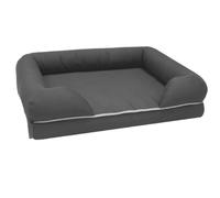 Cuscino Revenant Limitless in Memory Foam Croci: Grigio - 91x71x23 cm