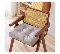 Cuscino Reversibile a Doppia Faccia in Similpelle Impermeabile - Supporto ergonomico Antiscivolo per sedie da Pranzo e sgabelli da Ufficio, Ideale per l'uso Invernale