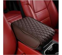 Cuscino Rialzato Bracciolo Consolle Centrale per Dacia Logan/Logan MCV/Logan MCV Fiskal/Logan MCV, Auto Tappetino Portaoggetti Imbottitura Poggiagomito Copertura Organizzatore,A Brown