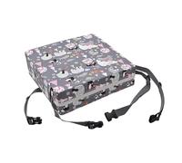 Cuscino rialzato per tavolo da pranzo, cuscino regolabile e lavabile, cuscino spesso e confortevole, per bambini, ideale per sedie da pranzo per pasti in famiglia