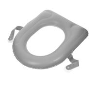 Cuscino rialzato per WC: cuscino gonfiabile per WC con ventose, morbido, per