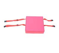 Cuscino rialzato regolabile per seggiolino per bambini Cuscino per seggiolino per bambini rimovibile Sedile rialzato per bambini grandi, rosso blu(Rosso)