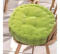 Cuscino rialzo per poltrona, Square Round Chair Cushion Seat Pad 40x40cm To 50x50cm 8-10cm Multicolor For Indoors Outdoors(Green,B-40x40cm)